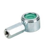 Kulhylsa öglehylsa STOR 12mm gänga M6 för dragvajer för växling