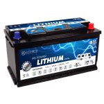 Lithium Battery AG Automotive 100Ah 100A 12,8 V LiFePO4 Energi: 1280 Wh