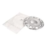 Hjulkapsel 15 tums fälg målad silver