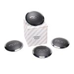 4x hjulnavkapslar ORIGINAL CHROM för aluminiumfälgar