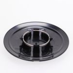 2x hjulnavkapslar ORIGINAL CHROM för aluminiumfälgar