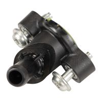 Anslutningsstycke med tätning för oljeångventilation