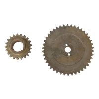 kamaxel vevaxel kedjehjul