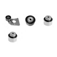 Kuggremssats med 4 remskivor