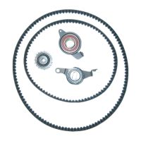 Kuggremssats med 3 remskivor