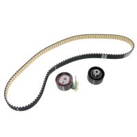 Kuggremssats med 2 remskivor