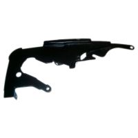 Tandremsskydd i plåt fram till höger