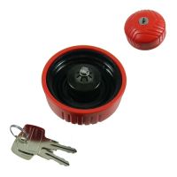 Tanklock låsbar röd