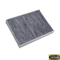 Aktivt kolfilter invändigt pollenfilter Magneti Marelli L=262 B=195 H=38 mm