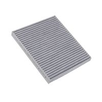 Hyttluftfilter pollenfilter aktivt kolfilter L230xB200xH20 mm