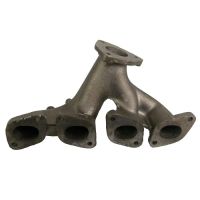 Avgasgrenrör med monteringssats