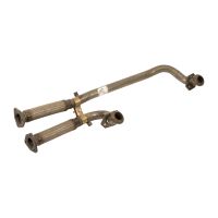 Avgasrör fram med flexibelt rör