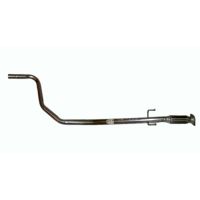 Avgasrör fram med flexibelt rör från kat