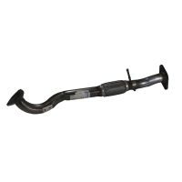 Avgasrör fram med flexibelt rör