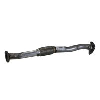 Avgasrör fram med flexibelt rör