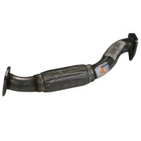 Avgasrör fram med flexibelt rör