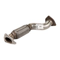 Avgasrör fram med flexibelt rörsotfilter