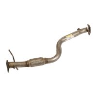 Avgasrör fram med flexibelt rör