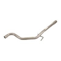 Avgasrör i mitten med flexibelt rör DPF