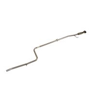 Avgasrör från katt med flexibelt rör utan ljuddämpare