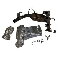 Katalysator med grenrör inklusive tillbehör