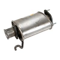 Ljuddämpare mitt bakom CAT