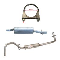 Bakre avgassystem 81>94