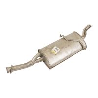 Bakre ljuddämpare med kromram