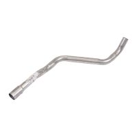 Avgasrör i mitten från sotfiltret