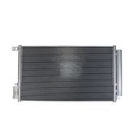 Luftkonditioneringskondensor L=560 H=344 W=16