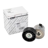 Platt remskiva spännare