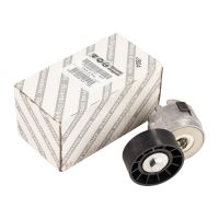 Platt remskiva spännare