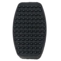 Ribbstickat pedalgummi för kopplings- eller bromspedal