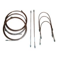 Bromsledningssats utan ABS koppar-nickel