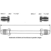 Bromsledning 3200 mm 10 X 1 koppar-nickel
