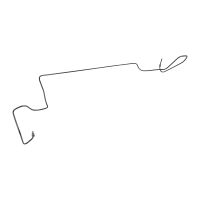 Bromslina fram till höger