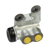 Bromskraftsregulator till vänster