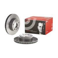 Bromsskiva fram, ventilerad, belagd BREMBO