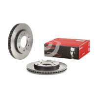 Frambromsskiva ventilerad belagd Brembo