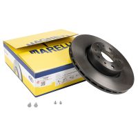 Bakbromsskiva Magneti Marelli Brembo ventilerad 281 Ø