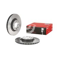 Främre bromsskiva belagd ventilerad Ø 284mm Brembo