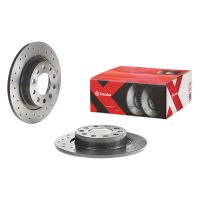 Bremsscheibe hinten beschichtet voll 264 Ø Brembo Xtra Line