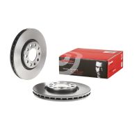 Belagd bromsskiva fram 281 Ø mm ventilerad Brembo