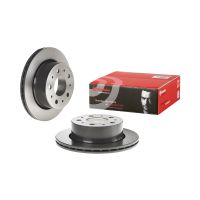 Bakre bromsskiva ventilerad belagd Brembo 300 Ø D=22 mm