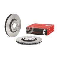 Belagd ventilerad bromsskiva fram 330 Ø Brembo
