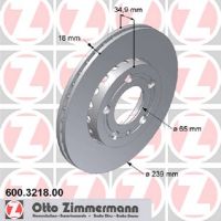 Externt ventilerad bromsskiva fram