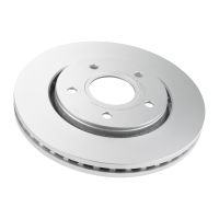 Belagd frambromsskiva Internt ventilerad