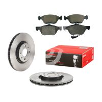 Bromsskivor och bromsbelägg fram