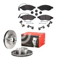 Bromsskivor och bromsbelägg fram