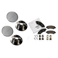 Bakre bromsskivor och bromsbelägg